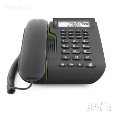 Tелефон с кабел Doro Comfort 3005 – черен