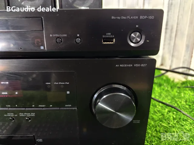 Pioneer VSX-827K, 3D Blu-ray Pioneer BDP-150K и озвучителна система Canton Movie 85 CX 5.1., снимка 6 - Аудиосистеми - 55343576
