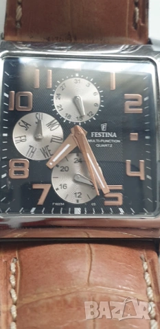 Оригинален мъжки часовник FESTINA, снимка 5 - Антикварни и старинни предмети - 54759455