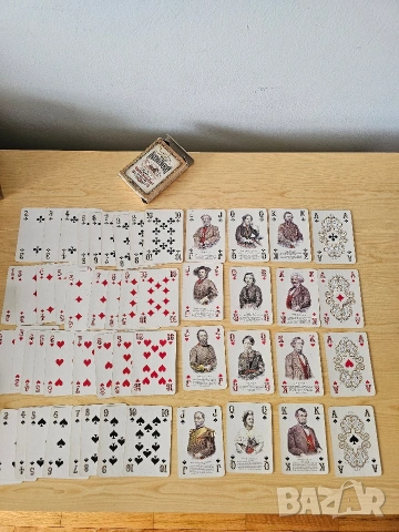 Стари карти за игра, снимка 12 - Колекции - 53293258