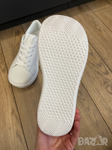 Бели маратонки, широки отпред, снимка 3 - Маратонки - 54370410