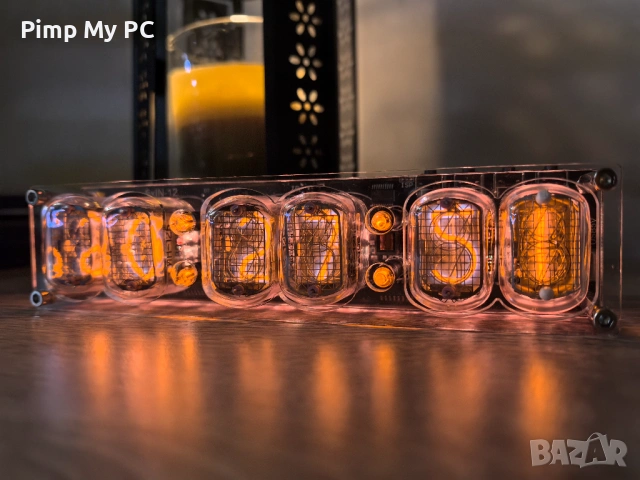 Лампов часовник