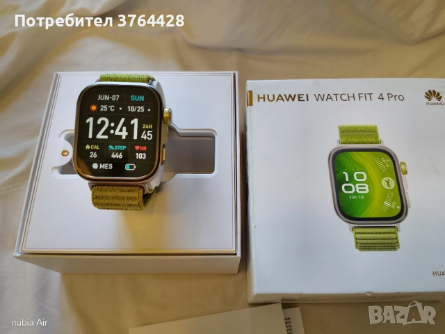 Спортен смарт часовник Huawei fit 4 Pro , снимка 7 - Друга електроника - 54808406