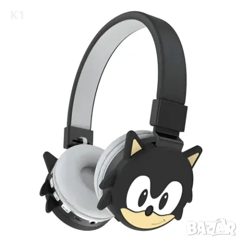 Безжични bluetooth слушалки Соник с вграден микрофон, Sonic headset, снимка 3 - Bluetooth слушалки - 55485860
