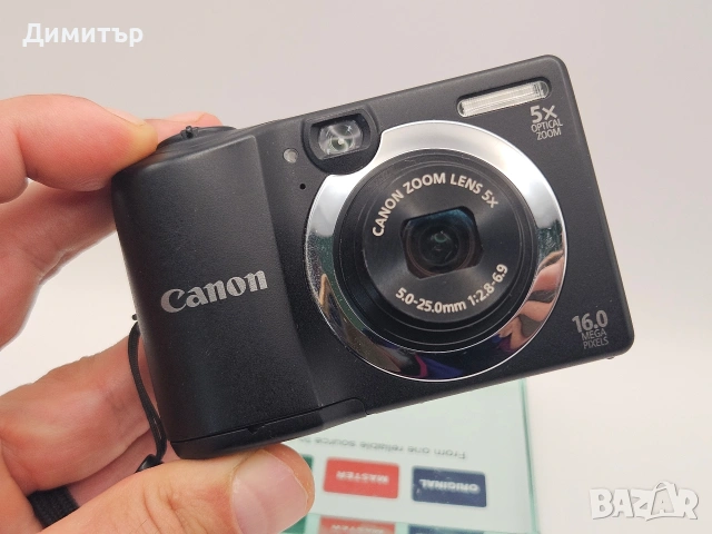 Canon powershot A1400 HD digital photo camera фотоапарат дигитален камера, снимка 2 - Фотоапарати - 54734253