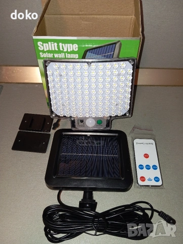 Соларна лампа НОВ модел - 3бр, снимка 2 - Соларни лампи - 54035647