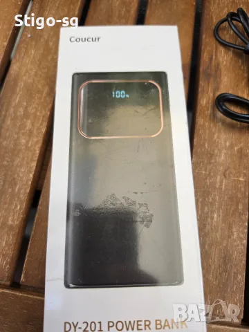 Продавам преносима батерия (Power Bank) Coucur DY-201 – 10000mAh, Чисто нова с дисплей, снимка 5 - Външни батерии - 55597614