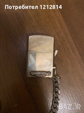 Chrome Hearts Zippo Lighter, Sterling Silver 2000, снимка 5 - Други ценни предмети - 53949403
