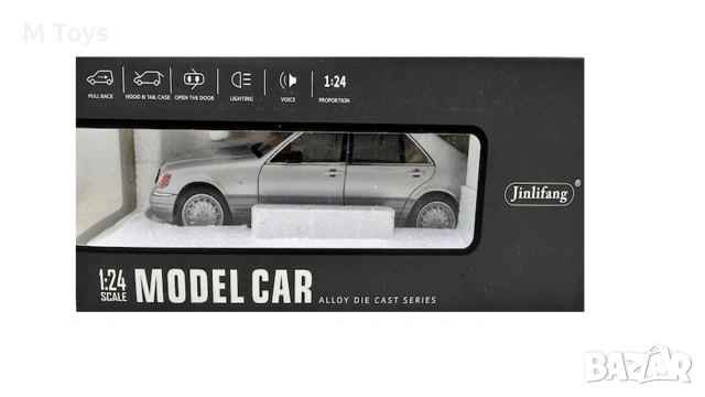 Mercedes-Benz W140 S320 – Луксозна S-класа 1:24
