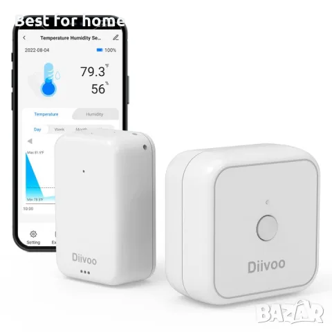 WiFi интелигентен термометър и хигрометър