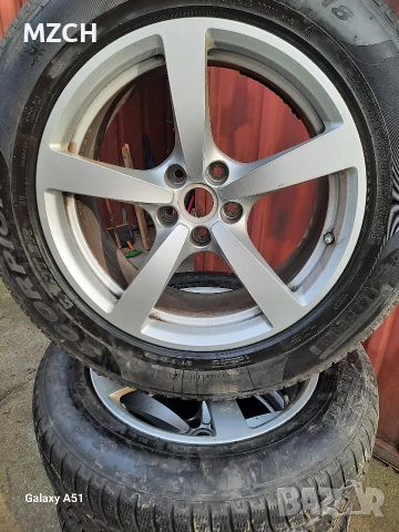 ляти джанти с гуми 5×112,18цола, СПОРТ ПАКЕТ , снимка 2 - Гуми и джанти - 54130070