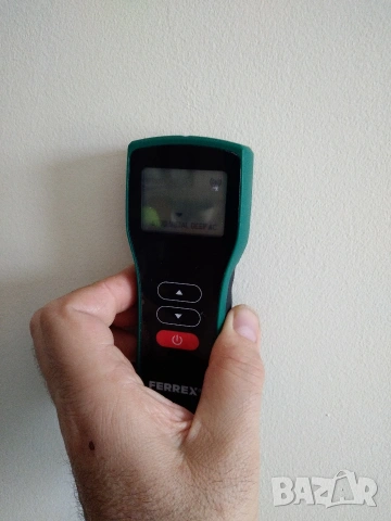 FERREX MULTI SENSOR Сензор, детектор за кабели, метал, дърво, снимка 5 - Други инструменти - 54585227