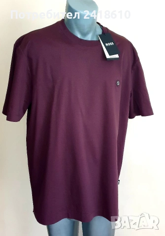 Hugo Boss C - Taut 01 Mercerised Cotton Mens Size XL НОВО! ОРИГИНАЛ Мъжка Тениска!, снимка 5 - Тениски - 54466451