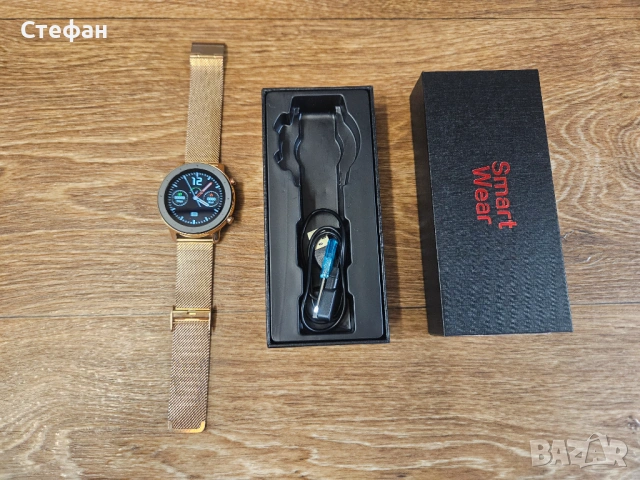 Smart Watch Смарт часовник MICROWEAR L11 Rose Gold – Елегантност и здраве на китката Ви