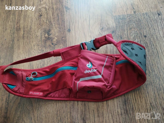 deuter pulse 2 - страхотна рънинг препаска КАТО НОВА 100% оригинал регулируема, снимка 2 - Чанти - 54904894