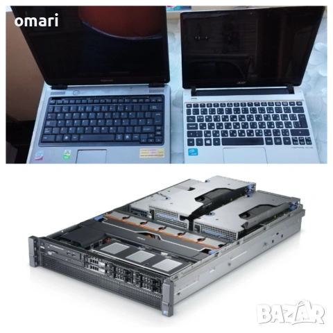 Dell R5500 Workstation GAMING SERVER +Два лаптопа , снимка 4 - Лаптопи за дома - 54718035