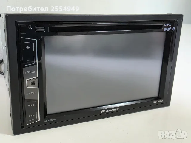 Мултимедия 2-DIN Pioneer AVH-X3700DAB – Bluetooth, DAB+, CD, DVD, 6.2" Touch