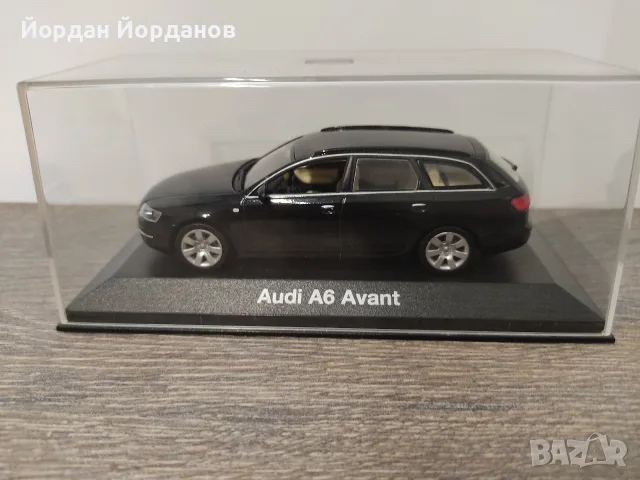 1:43 Ауди А6 С6 avant Phantom Black,Миничампс