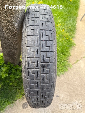 Резервна гума патерица BMW E46, снимка 4 - Гуми и джанти - 54172098