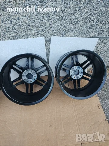 17" оригинални AMG джанти за Мерцедес, спорт пакет, 5х112, ц.о. 66,6, снимка 12 - Гуми и джанти - 55534529