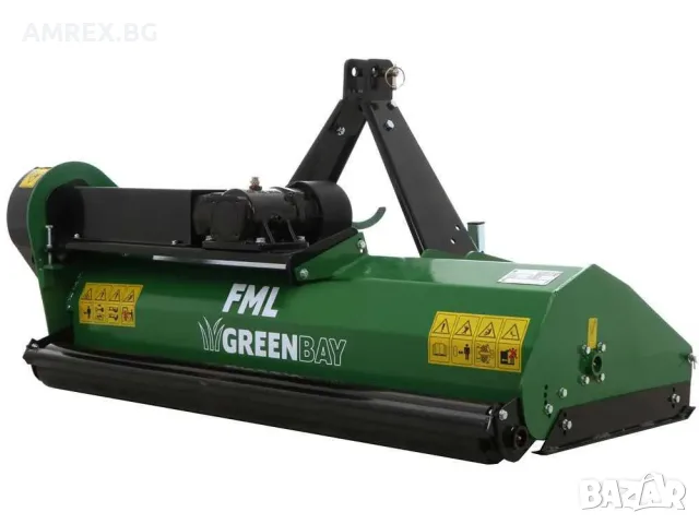 Мулчер за трактор GreenBay FML  (133 см) | 30–35 к.с. | 24 чука | Кардан в комплекта