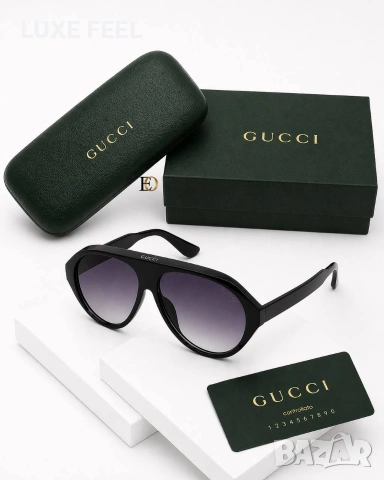 GUCCI 🤍Дамски Слънчеви Очила , снимка 5 - Слънчеви и диоптрични очила - 54369435