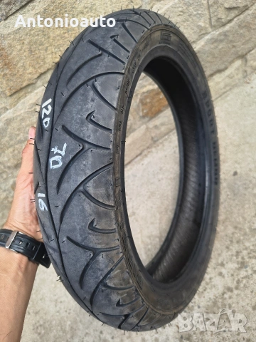 120 70 16 pirelli sport demon мото гуми предна гума, снимка 3 - Гуми и джанти - 55122333