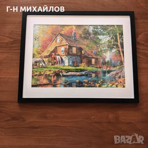 пъзел сложен в рамка, снимка 7 - Пъзели - 55448047