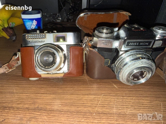 Voigtländer Vito Zeis ikon contaflex Ретро Лентови Фото Апарати