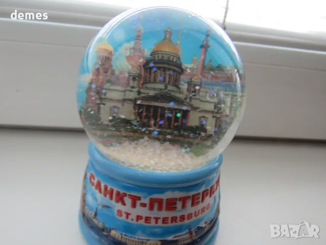 Преспапие от Санкт Петербург, Русия, снимка 4 - Декорация за дома - 55500087
