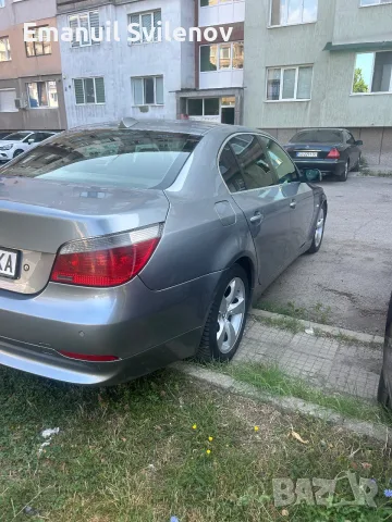 BMW E60 520i | 2.2 бензин | 170 к.с. | 2004 г.  По автомобила е извършена сериозна подмяна на части , снимка 4 - Автомобили и джипове - 55602523