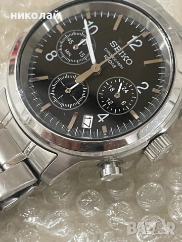 Часовник seiko оригинал, снимка 6 - Мъжки - 54526341
