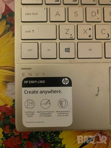 Лаптоп 2в1 HP ENVY x360, снимка 9 - Лаптопи за дома - 54369277