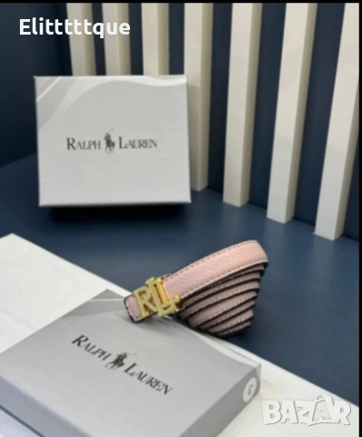 колани от естествена кожа в кутия Ralph Lauren 2см, снимка 11 - Колани - 54881560
