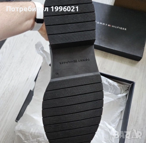 Мъжки боти Tommy Hilfiger, снимка 5 - Мъжки боти - 54585269