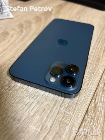 Apple iPhone 12 Pro Max 128 GB, Pacific Blue, снимка 2 - Apple iPhone - 54482778