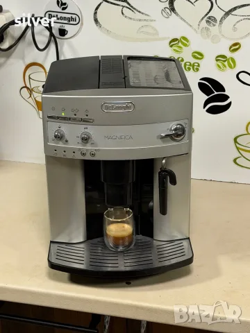 Кафемашина кафе автомат delonghi magnifica с гаранция, снимка 2 - Кафемашини - 55325194
