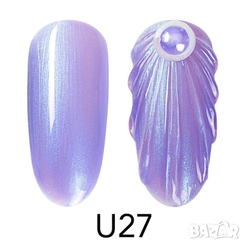  VENALISA UV LED Seashell Gel / гел лак перла ефект, снимка 5 - Продукти за маникюр - 28330672