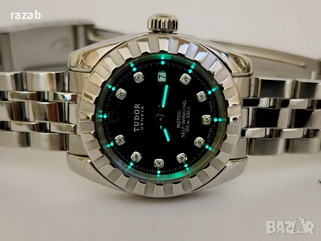 Tudor Automatic Self-Winding Dia , снимка 11 - Дамски - 55676630