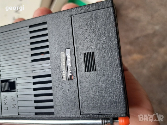 немско мини радио транзистор 34/5, снимка 10 - Радиокасетофони, транзистори - 53993257