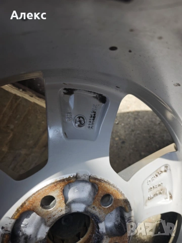 Като нови джанти 5x112 R16 6,5J 57.1 , снимка 5 - Гуми и джанти - 54375506