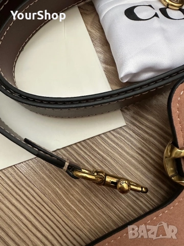 Чанта Coach Tabby 26 CI032 в кафявo, снимка 13 - Чанти - 54049559