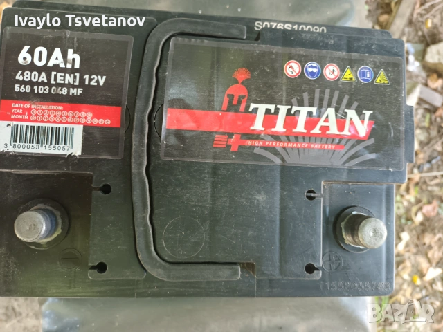 Акумулатор 60Ah, снимка 2 - Части - 55013719