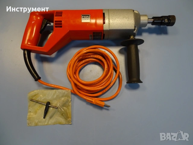 Резбонарезна бормашина FEIN ASge 648 electric thread tapping drill 220V 50Hz, снимка 9 - Бормашини - 54855481
