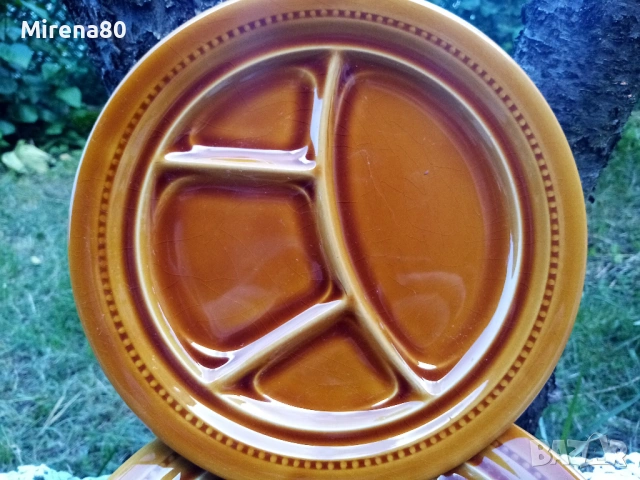 Плата за фондю - 6 бр., снимка 2 - Чинии - 54663458