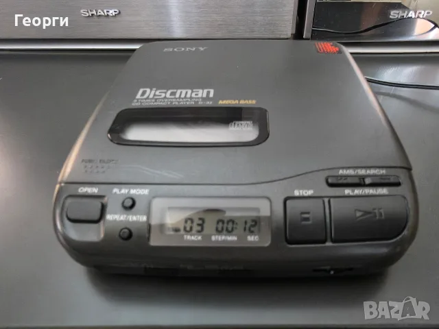 CD плеър Sony D32, снимка 2 - Аудиосистеми - 55556045