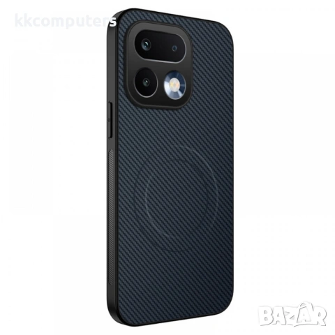 WANLONFENG TQ Магнитен Калъф за Realme 16 Pro 5G - PC+TPU, Карбон текстура, 4 цвята, снимка 3 - Калъфи, кейсове - 54155793