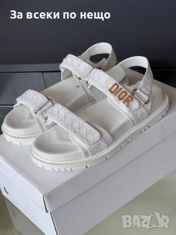 Christian Dior Дамски Сандали Кристиян Диор - Различни Цветове Код SK1559 , снимка 4 - Сандали - 54560928