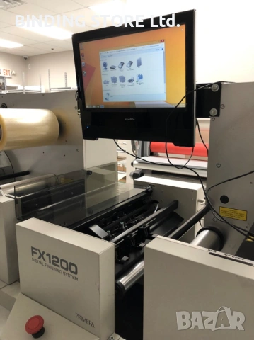 Primera FX1200 Digital Finishing System – Дигитална машина за ламиниране и щанцоване на етикети, снимка 4 - Други машини и части - 54325133