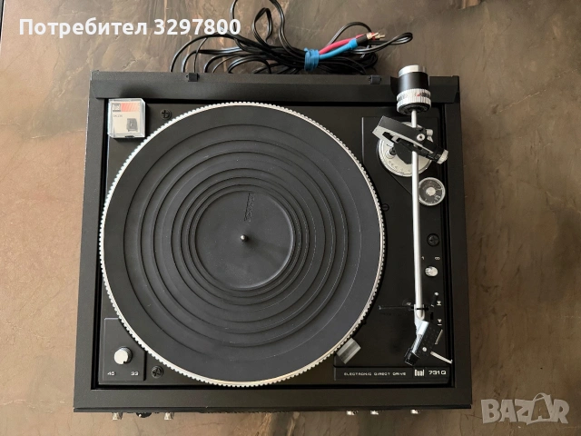 Грамофон Dual CS 731Q, снимка 4 - Грамофони - 55071759